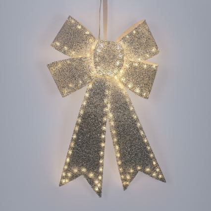BRILAGI - LED Décoration de Noël extérieure LED/3,3W/230V IP44 nœud argenté