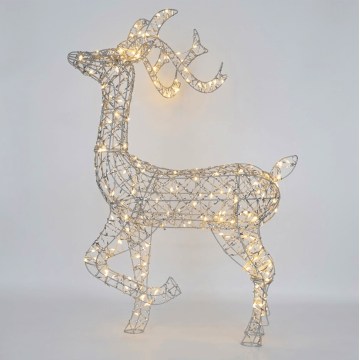 BRILAGI - LED Décoration de Noël extérieure LED/3,6W/8 fonctions 105 cm IP44 renne