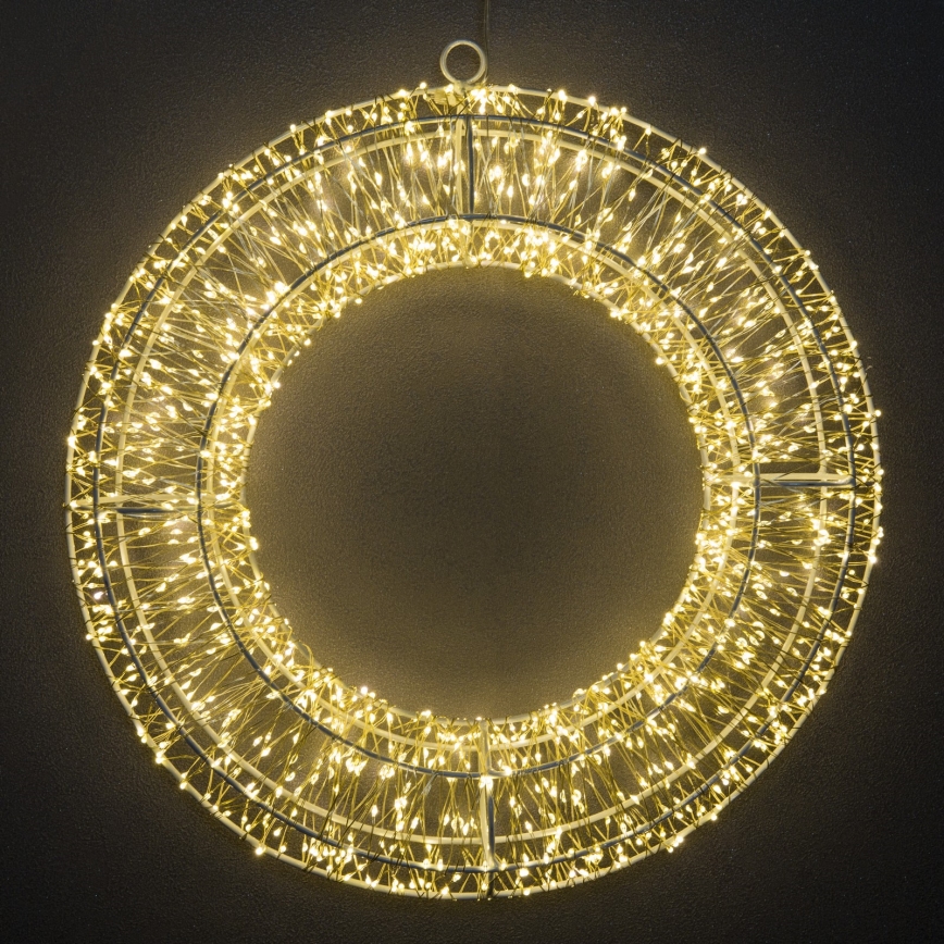 Brilagi - LED décoration de Noël extérieure LED/6W/230V IP44 couronne
