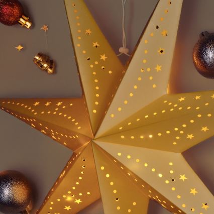 BRILAGI - LED Décoration de Noël LED/2xAA 60 cm étoile