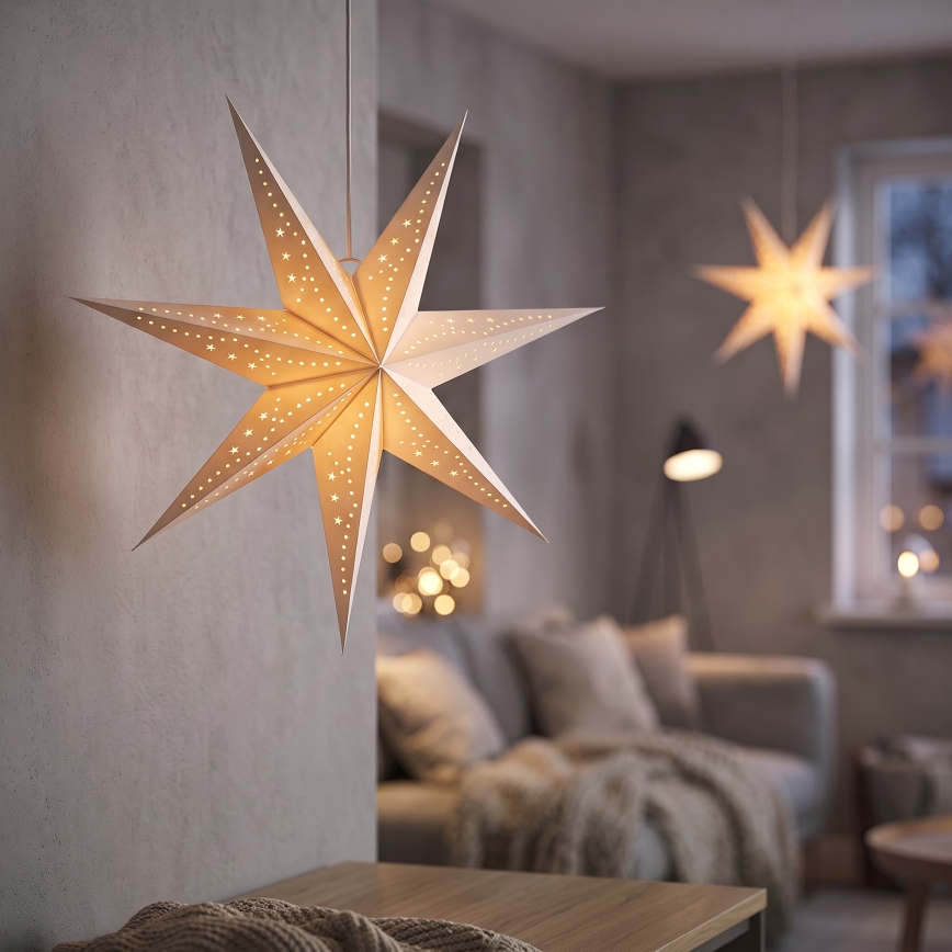 BRILAGI - LED Décoration de Noël LED/2xAA 80 cm étoile