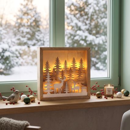BRILAGI - LED décoration de Noël LED/2xAA