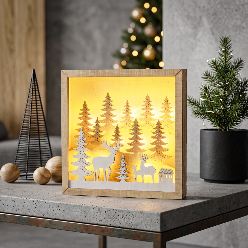 BRILAGI - LED décoration de Noël LED/2xAA