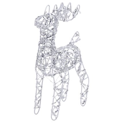 BRILAGI - Décoration de Noël DEL/3xAA 32 cm renne, blanc chaud