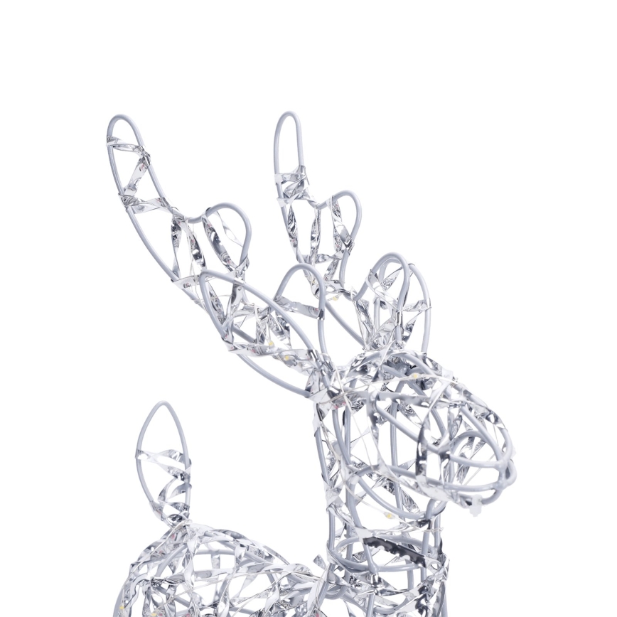 BRILAGI - Décoration de Noël DEL/3xAA 32 cm renne, blanc chaud