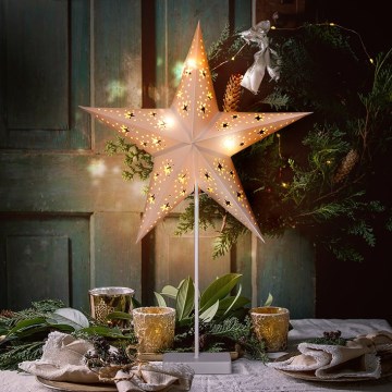 Brilagi - LED Décoration de Noël LED/3xAA 66x45 cm étoile