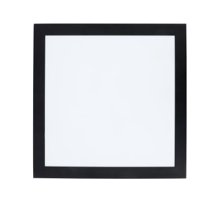 Brilagi - LED Dimmable plafonnier de salle de bain FRAME SMART LED/24W/230V 30x30 cm 3000-6000K IP44 noire + télécommande