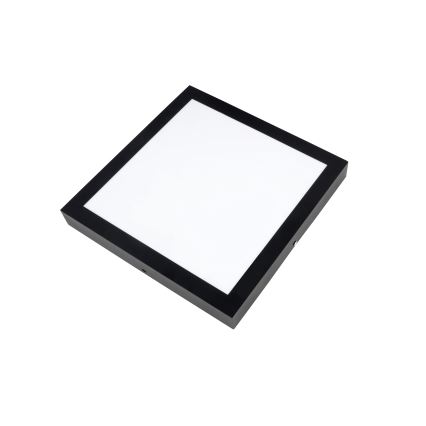 Brilagi - LED Dimmable plafonnier de salle de bain FRAME SMART LED/24W/230V 30x30 cm 3000-6000K IP44 noire + télécommande