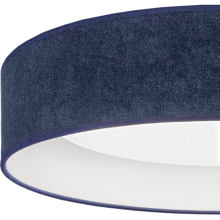 Brilagi - Plafonnier LED dimmable VELVET SMARTIX STARS LED/24W/230V 3000-6000K Ø 45 cm bleu Wi‑Fi Tuya Beacon + télécommande