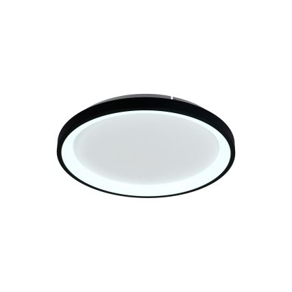 Brilagi - Plafonnier LED dimmable FALCON SLIM LED/42W/230V 3000-6500K Ø 50 cm noir + télécommande