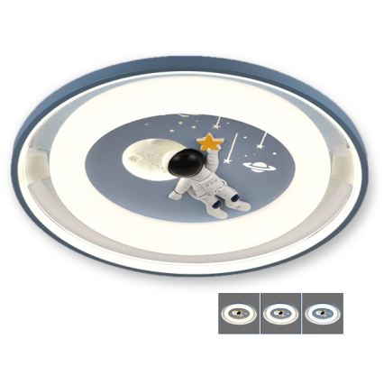 BRILAGI - Plafonnier LED dimmable pour enfants ASTRO LED/55W/230V 3000-6000K Ø 50 cm + télécommande
