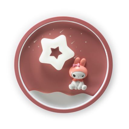 Brilagi - Plafonnier LED dimmable pour enfants BUNNY LED/83W/230V 3000-6000K Ø 49 cm + télécommande