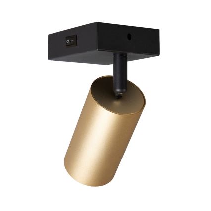 Brilagi - Applique murale LED RGBW dimmable SELE 1xGU10/6W/230V 3000K noire/dorée