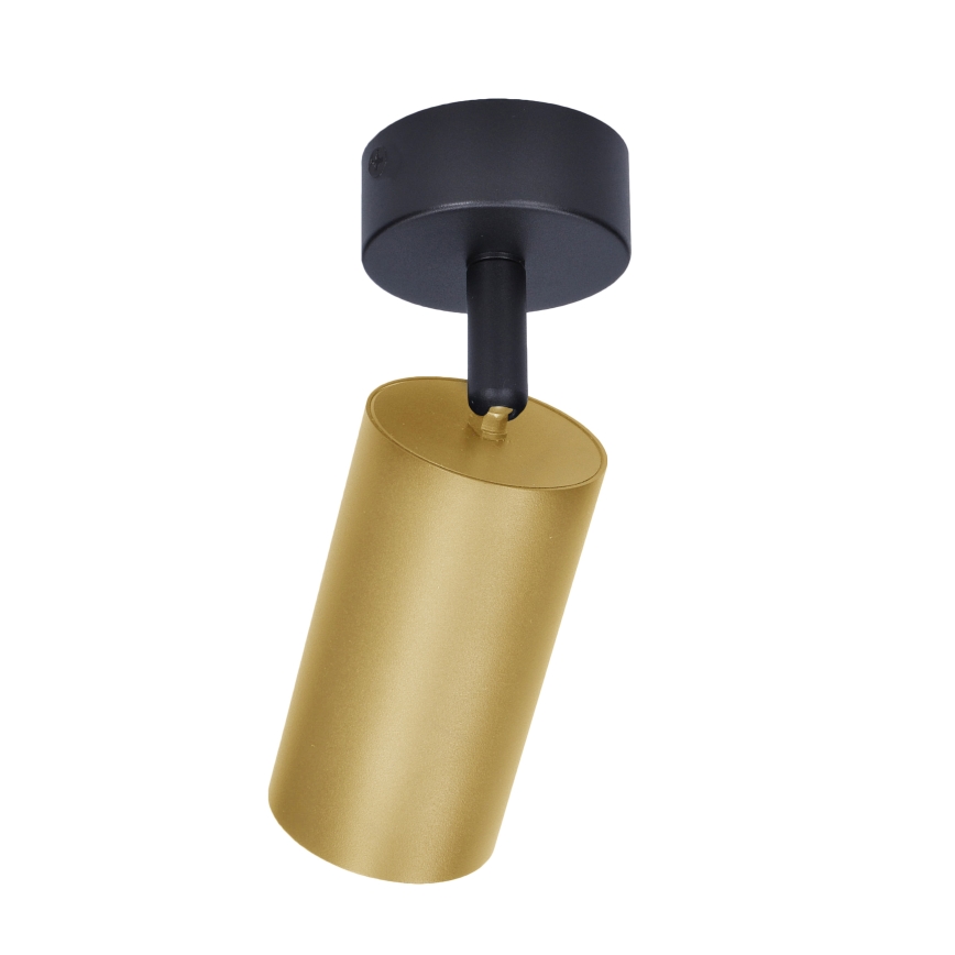 Brilagi - Spot LED RGBW dimmable SELE GOLDEN 1xGU10/4,8W/230V 3000K noir/doré + télécommande