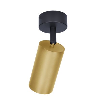 Brilagi - Spot LED RGBW dimmable SELE GOLDEN 1xGU10/6W/230V 3000K noir/doré + télécommande