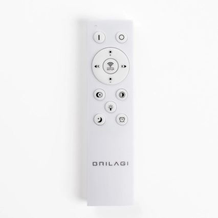 BRILAGI - Suspension LED dimmable sur câble FALCON SLIM LED/42W/230V 3000-6500K Ø 50 cm beige + télécommande