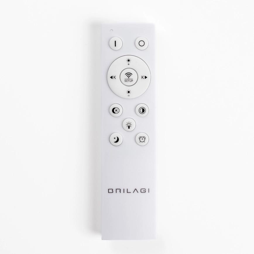 BRILAGI - LED Lustre dimmable sur câble FALCON SLIM LED/78W/230V 3000-6500K 50x50 cm beige + télécommande