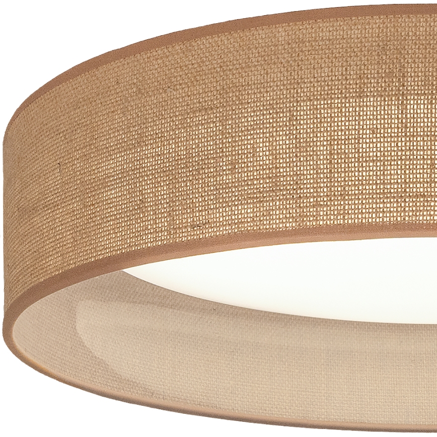 Brilagi - Plafonnier LED dimmable VELVET SMARTIX LED/24W/230V 3000-6000K Ø 45 cm beige Wi-Fi Tuya Beacon + télécommande