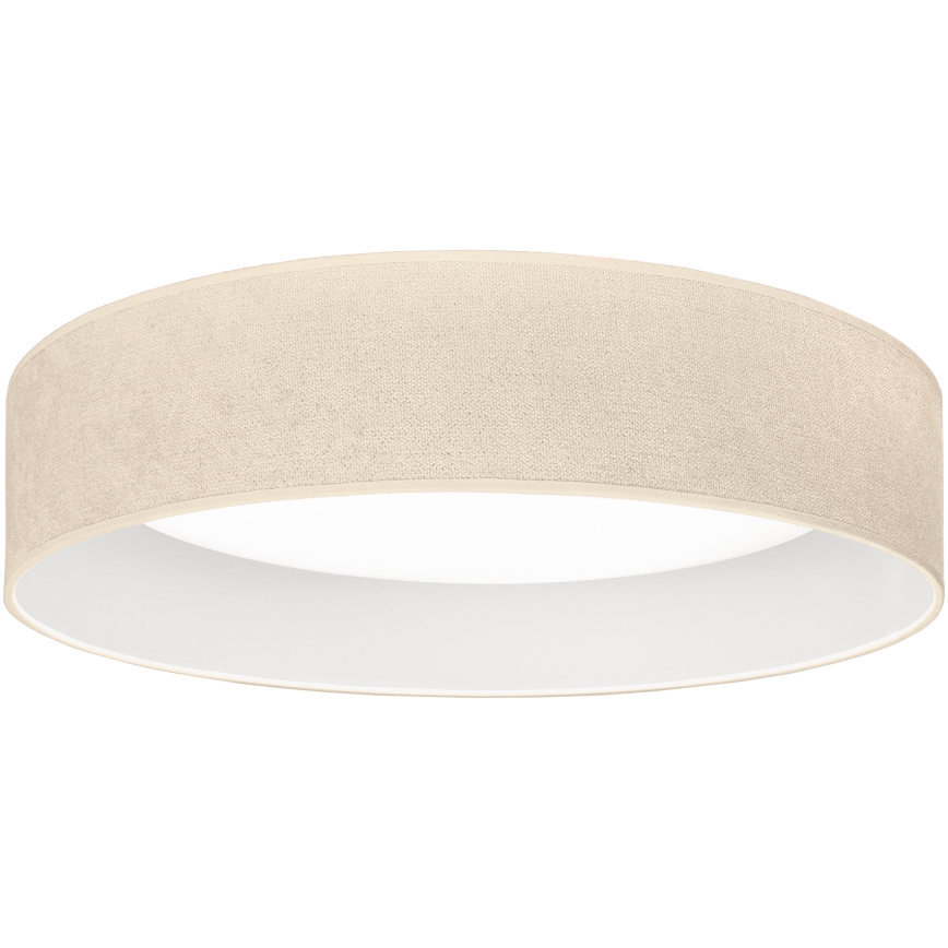 Brilagi - Plafonnier LED dimmable VELVET SMARTIX LED/36W/230V 3000-6000K Ø 55 cm crème Wi-Fi Tuya Beacon + télécommande