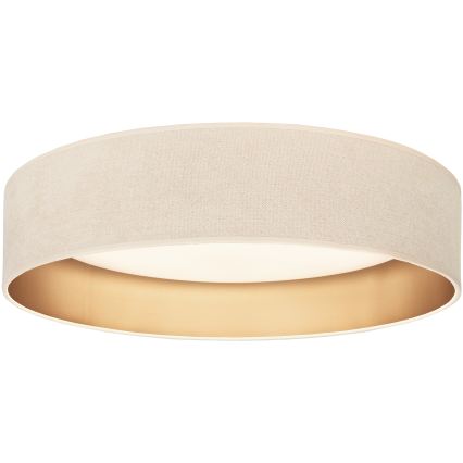 Brilagi - Plafonnier LED dimmable VELVET SMARTIX LED/36W/230V 3000–6000K Ø 55 cm crème/doré Wi-Fi Tuya Beacon + télécommande