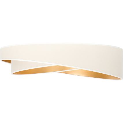 BRILAGI - Plafonnier LED dimmable VELVET TWIST LED/36W/230V 3000-6000K Ø 65 cm Wi-Fi Tuya Beacon blanc/or + télécommande