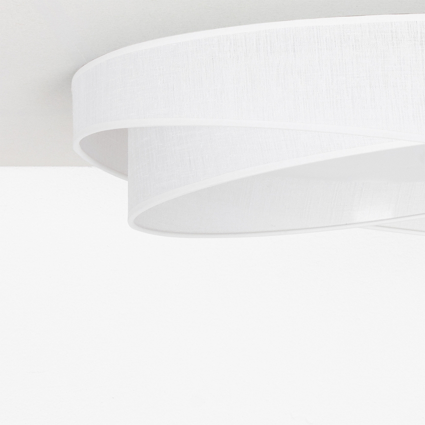 BRILAGI - Plafonnier LED dimmable VELVET TWIST LED/36W/230V 3000–6000K Ø 65 cm Wi-Fi Tuya Beacon blanc + télécommande