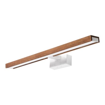Brilagi - Éclairage LED 3-en-1 pour miroir de salle de bains WOODY MIRROR LED/12W/230V 60 cm IP44 blanc/chêne/cerisier