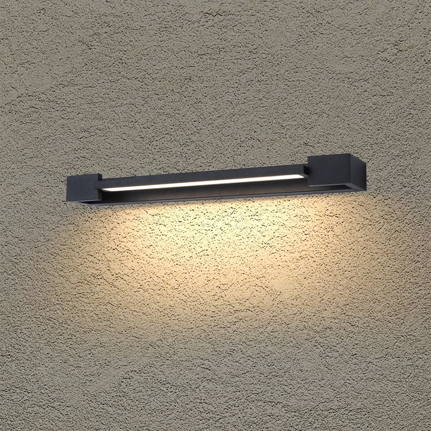 Brilagi - Éclairage LED pour miroir de salle de bains AQUA LINE LED/12W/230V 45 cm IP44 noir IRC 90