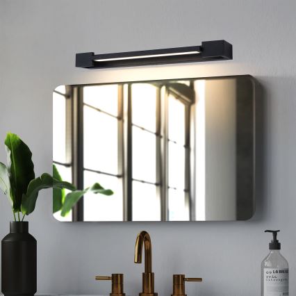 Brilagi - Éclairage LED pour miroir de salle de bains AQUA LINE LED/12W/230V 45 cm IP44 noir IRC 90