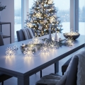 BRILAGI - LED guirlande de Noël d'extérieur 150xLED 5m IP44 blanc froid effet feu d'artifice