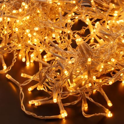BRILAGI - LED guirlande de Noël pour extérieur 360xLED/8 fonctions 14m IP44 blanc chaud effet stalactites