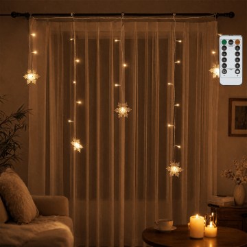 BRILAGI - LED Guirlande lumineuse de Noël extérieure 60xLED/6W/6x0,7m IP44 blanc chaud