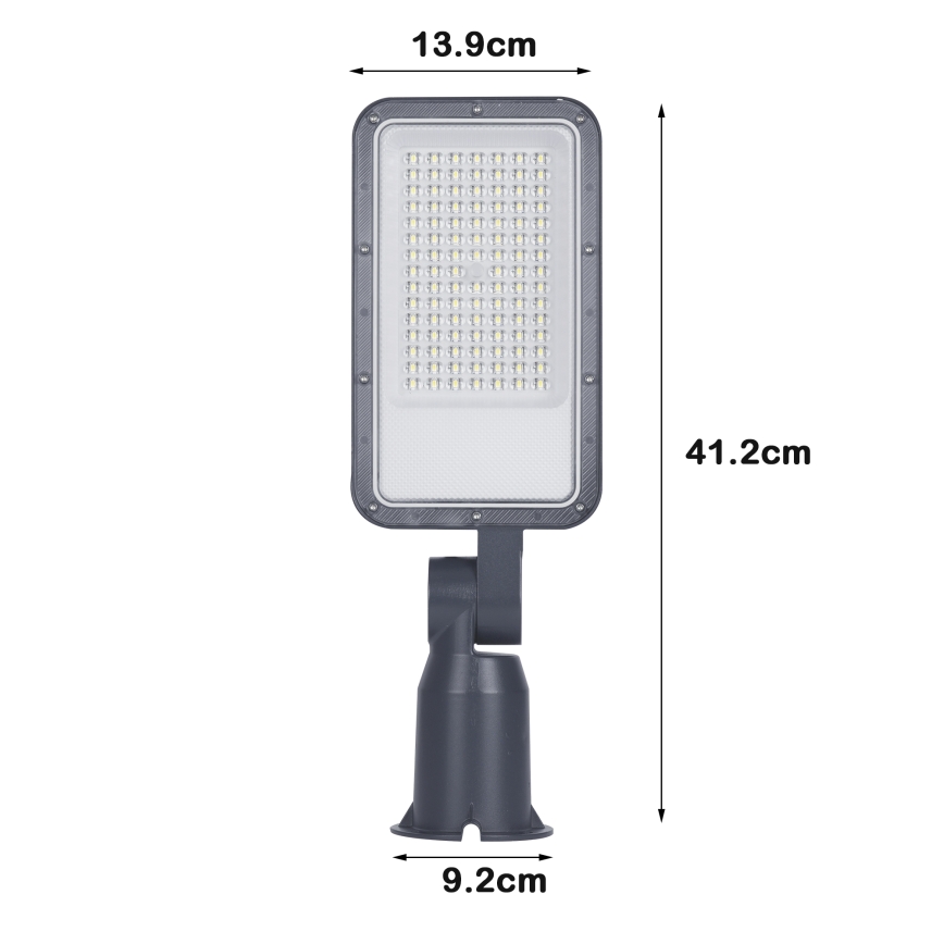 Brilagi - Lampadaire LED d'extérieur à tête articulée URBANLIGHT LED/50W/230V anthracite IP65