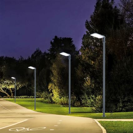 Brilagi - Lampadaire urbain LED d'extérieur avec mât articulé 4 m URBANLIGHT LED/200W/230V anthracite IP65