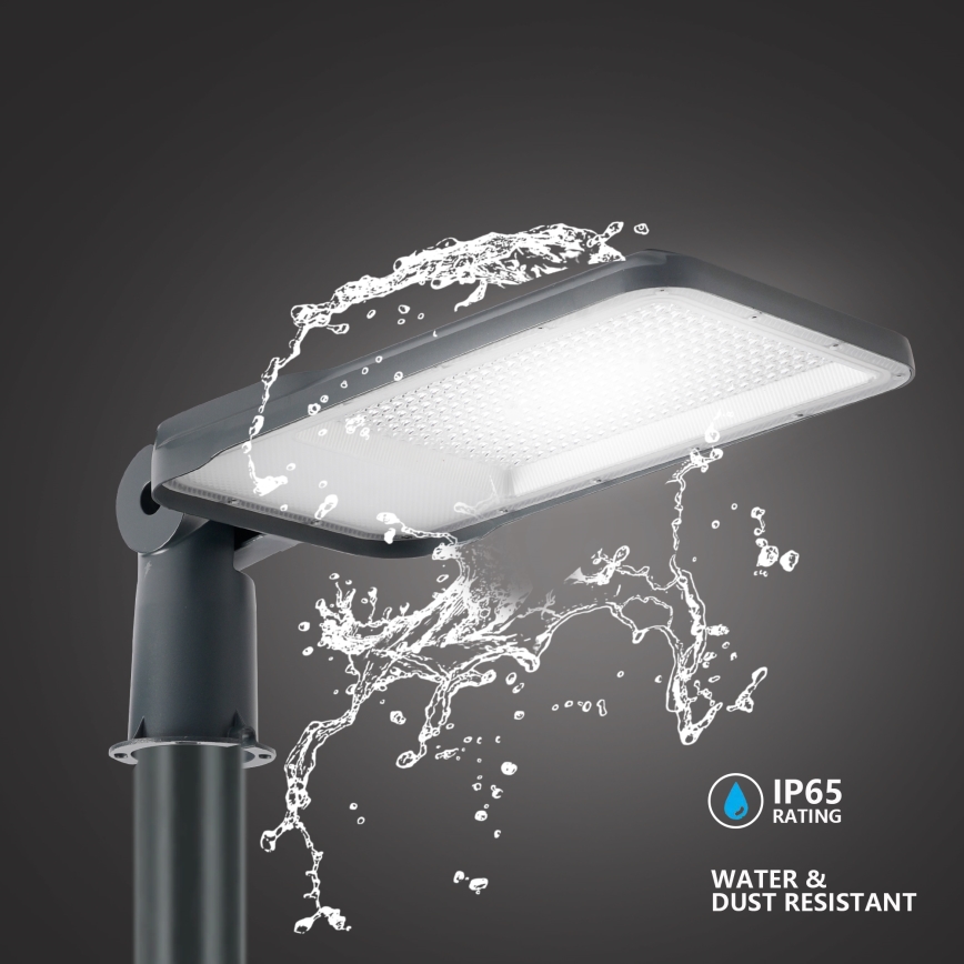 Brilagi - Lampadaire urbain LED d'extérieur avec mât articulé 4 m URBANLIGHT LED/200W/230V anthracite IP65