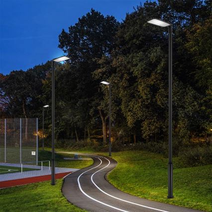 Brilagi - Lampadaire LED d'extérieur avec mât articulé de 5 m URBANLIGHT LED/200W/230V noir IP65