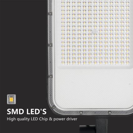 Brilagi - Lampadaire LED d'extérieur avec mât articulé de 5 m URBANLIGHT LED/200W/230V noir IP65