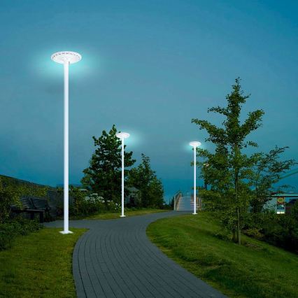 Brilagi - Lampadaire LED urbain d'extérieur avec poteau de 3 m URBANSPARK LED/120W/230V blanc IP65