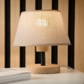 Brilagi - LED Lampe de table ANTHONY 1xE27/60W/230V chêne/beige