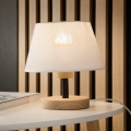 Brilagi - LED Lampe de table ANTHONY 1xE27/60W/230V chêne/blanc