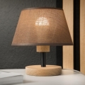 Brilagi - LED Lampe de table ANTHONY 1xE27/60W/230V chêne/marron