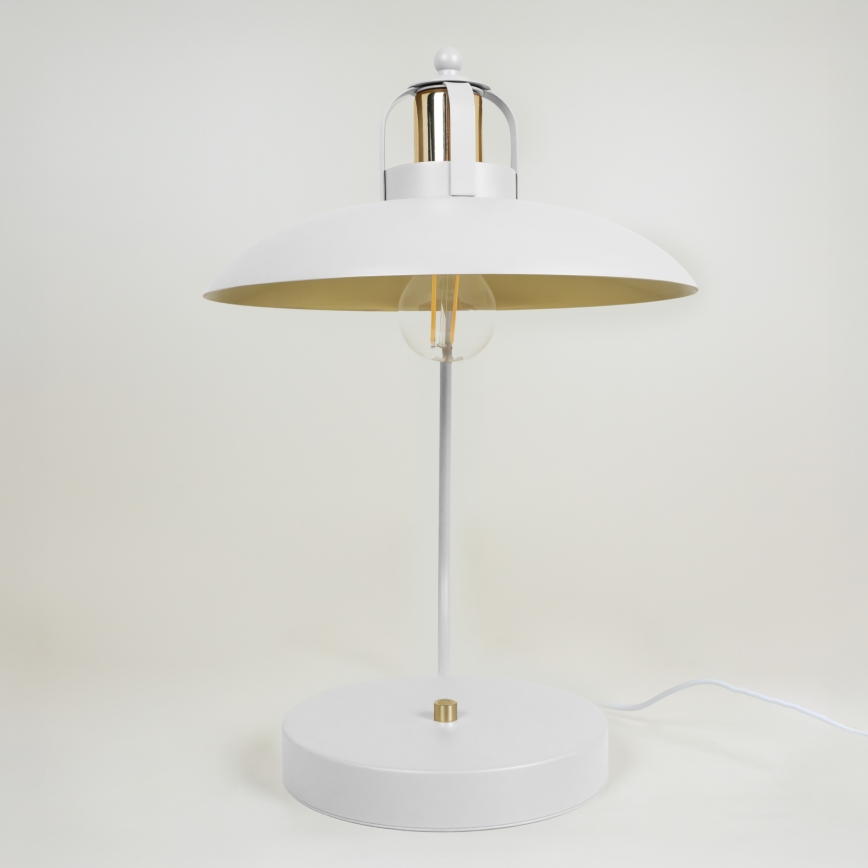 Brilagi - LED Lampe de table FLAMENGO 1xE27/60W/230V blanc