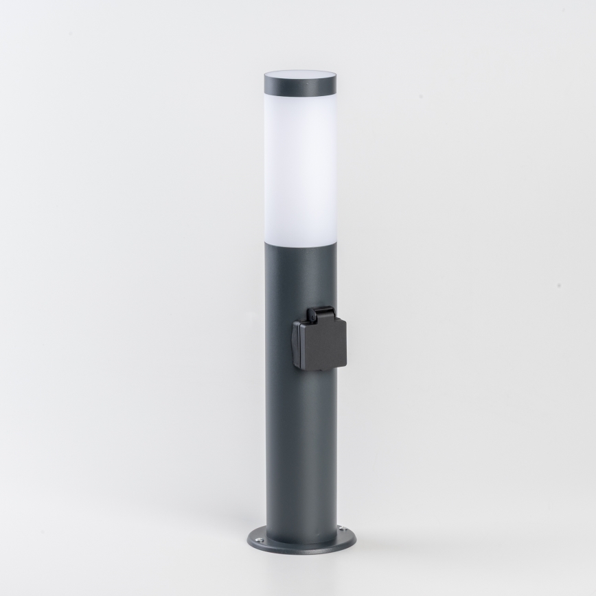 BRILAGI - Lampe d'extérieur LED dimmable avec prise ELIA 1xE27/6W/230V 2700-6500K IP44 Wi-Fi 50 cm anthracite