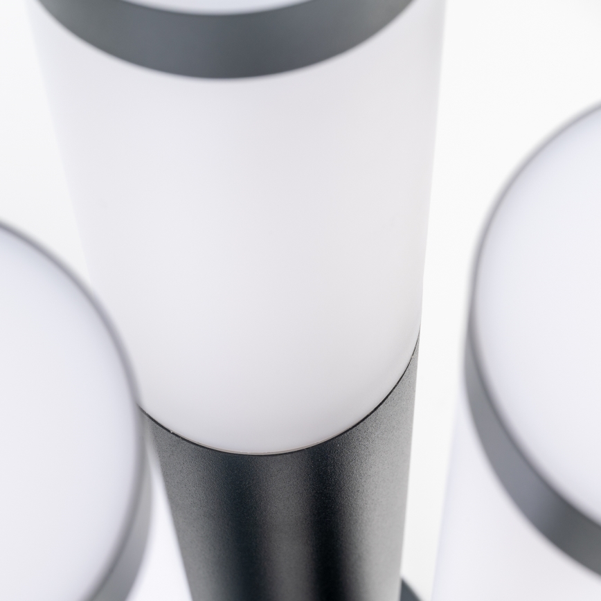 BRILAGI - Lampe d'extérieur LED dimmable avec prise ELIA 1xE27/6W/230V 2700-6500K IP44 Wi-Fi 50 cm anthracite