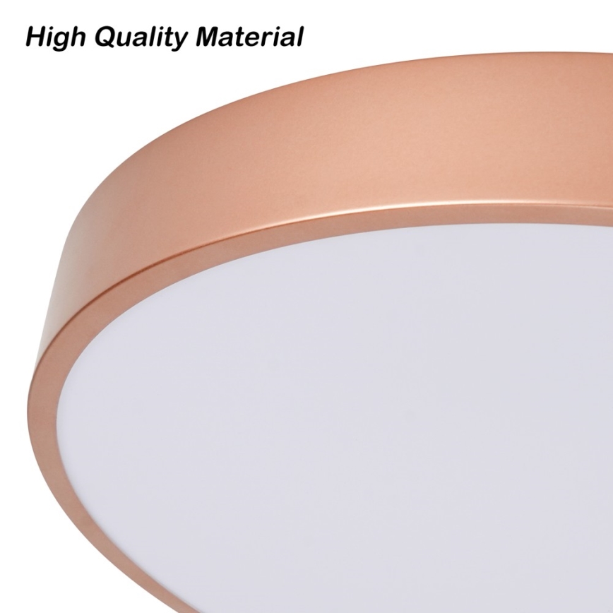 Brilagi - Plafonnier LED dimmable POOL SMART LED/100W/230V 3000-6000K Ø 80 cm Wi-Fi Tuya bronze + télécommande