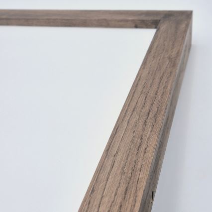 Brilagi - LED Plafonnier de salle de bain WOODY FRAME LED/40W/230V 60x60 cm IP44 noyer