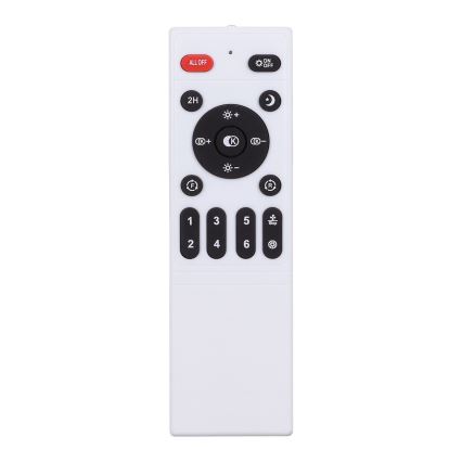 Brilagi - Plafonnier LED dimmable avec ventilateur LED/30W/230V 3000-6500K Ø 50 cm noir + télécommande
