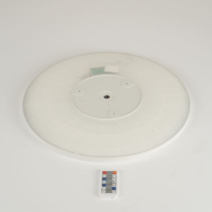 Brilagi - Luminaire LED dimmable avec capteur de mouvement et crépuscule ULTRA SLIM LED/24W/230V Ø 42 cm + télécommande