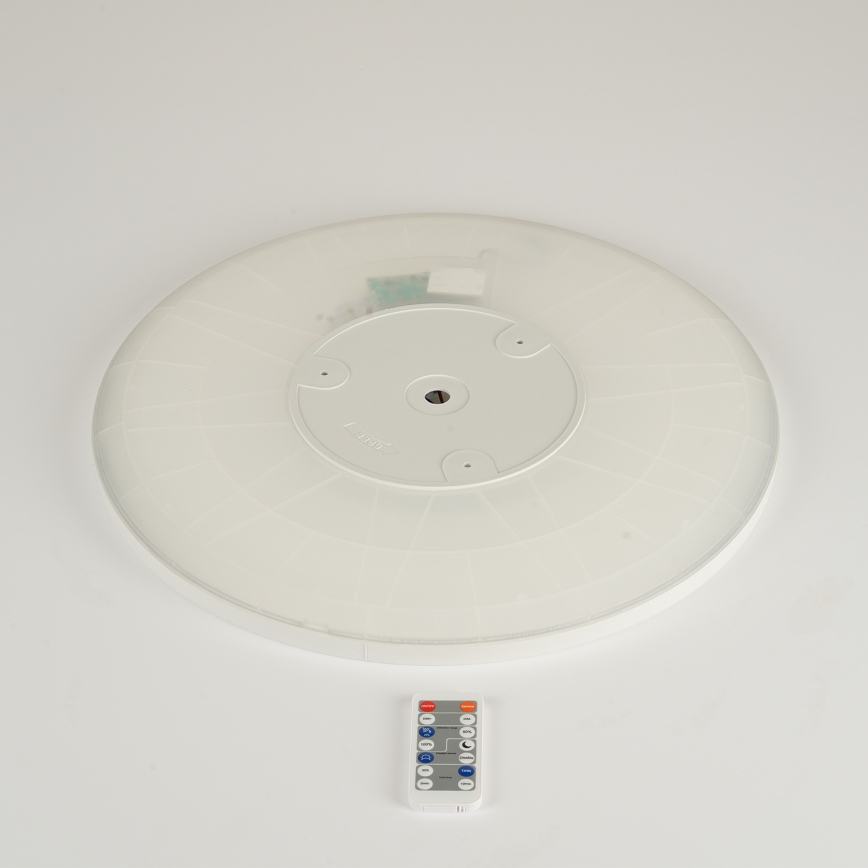 Brilagi - Luminaire LED dimmable avec capteur de mouvement et crépuscule ULTRA SLIM LED/24W/230V Ø 42 cm + télécommande