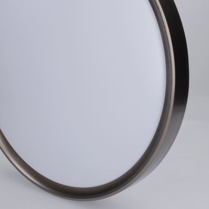 Brilagi - plafonnier LED dimmable FANCIA LED/48W/230V 3000–6500K Ø 39 cm anthracite + télécommande